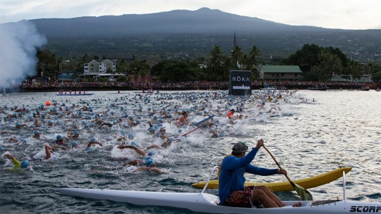IRONMAN World Championship swim at Kona