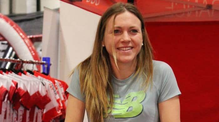 Vicky Holland at the Triathlon Show: London 2017