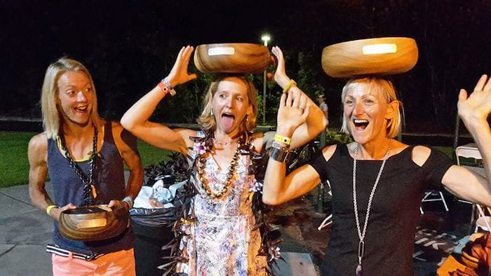 Alison Rowatt, Lucy Gossage and Jane Hansom - Kona 2016
