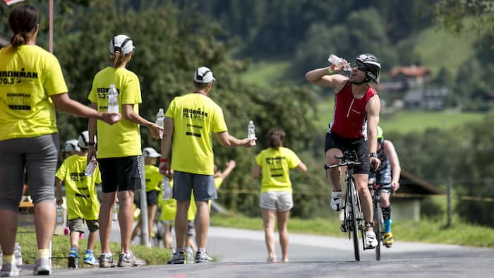 Photo by Jan Hetfleisch/Getty Images for Ironman - hydration