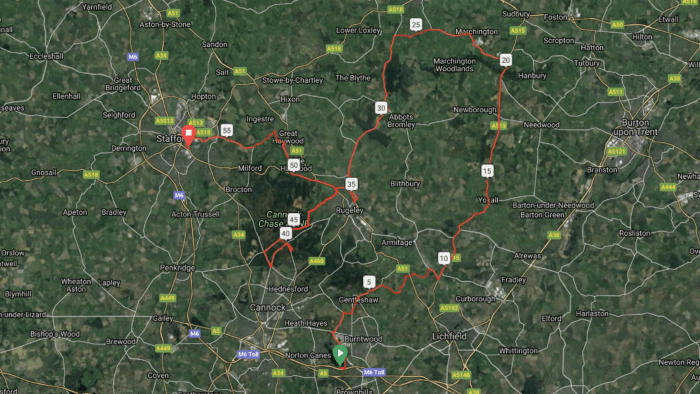 IRONMAN 70.3 Staffordshire New Course