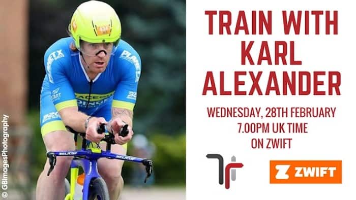 Karl Alexander Zwift TRI247 Winter Series February 2018