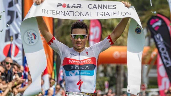 Javier Gomez Polar Cannes International Triathlon 2018
