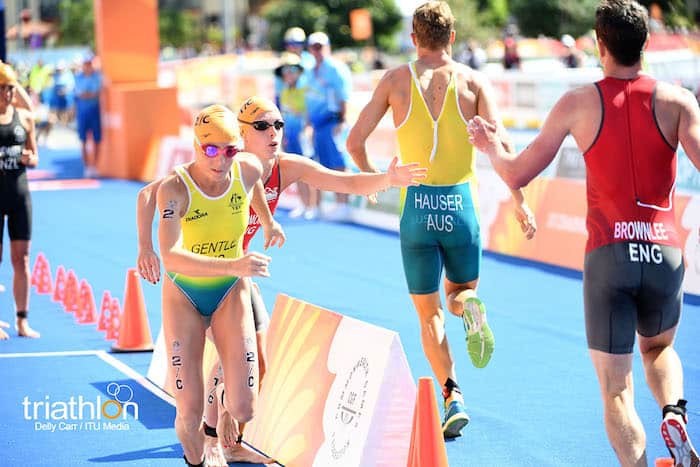 Commonwealth Games mixed Relay Triathlon