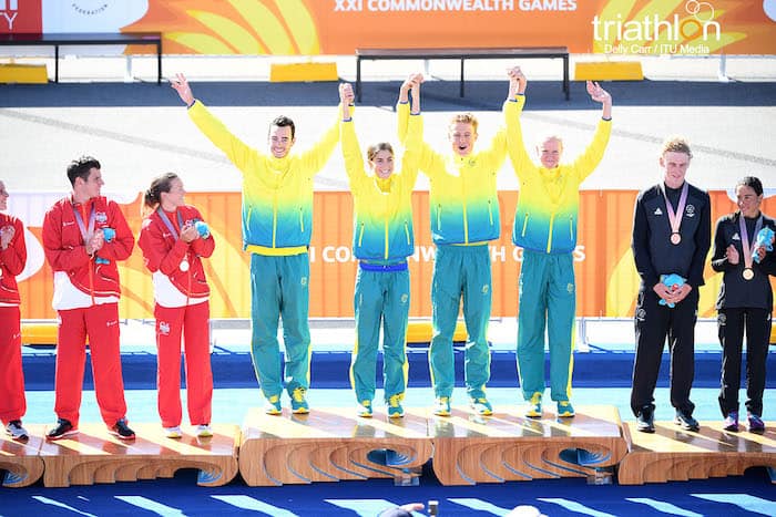 Commonwealth Games mixed Relay Triathlon