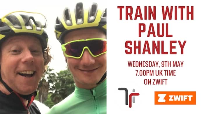 Paul Shanley TRI247 Workout Series Zwift 70.3 Minutes