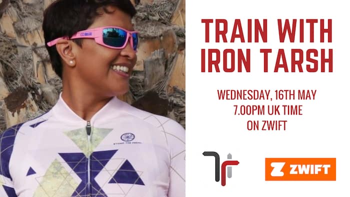 IronTarsh Stomp the Pedal Zwift TRI247 Workout Series