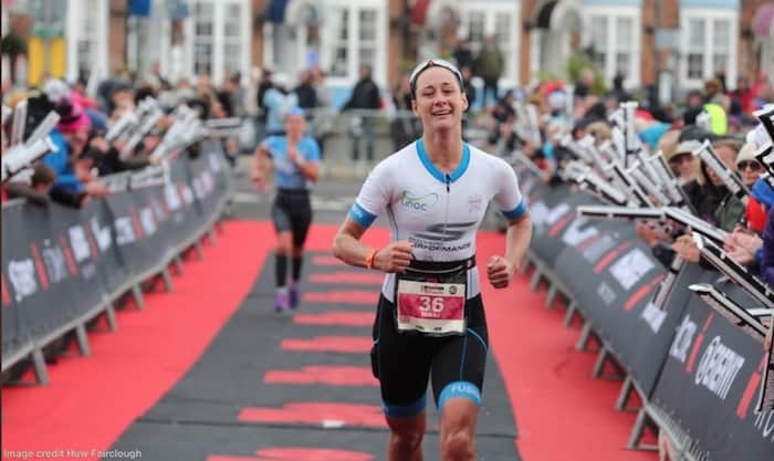Nikki Bartlett and Fenella Langridge IRONMAN 70.3 Weymouth 2018