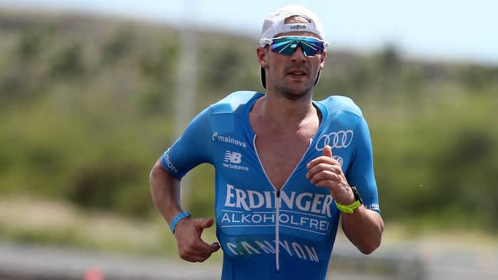 KAILUA KONA, HI - OCTOBER 13: Patrick Lange of Germany runs during the IRONMAN World Championships brought to you by Amazon on October 13, 2018 in Kailua Kona, Hawaii. (