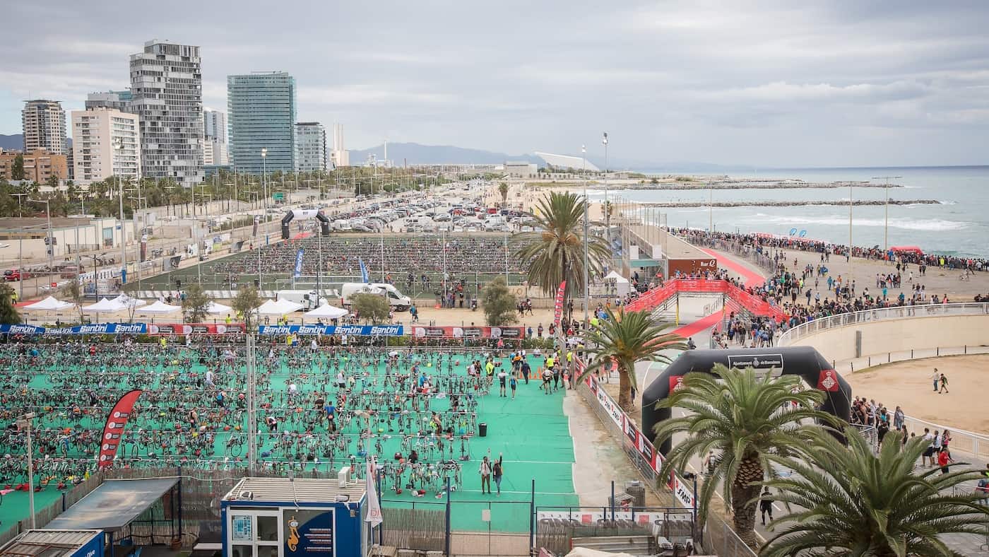 Barcelona Triathlon by Santander
