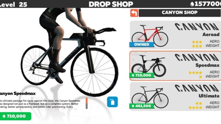 Zwift Drop Shop