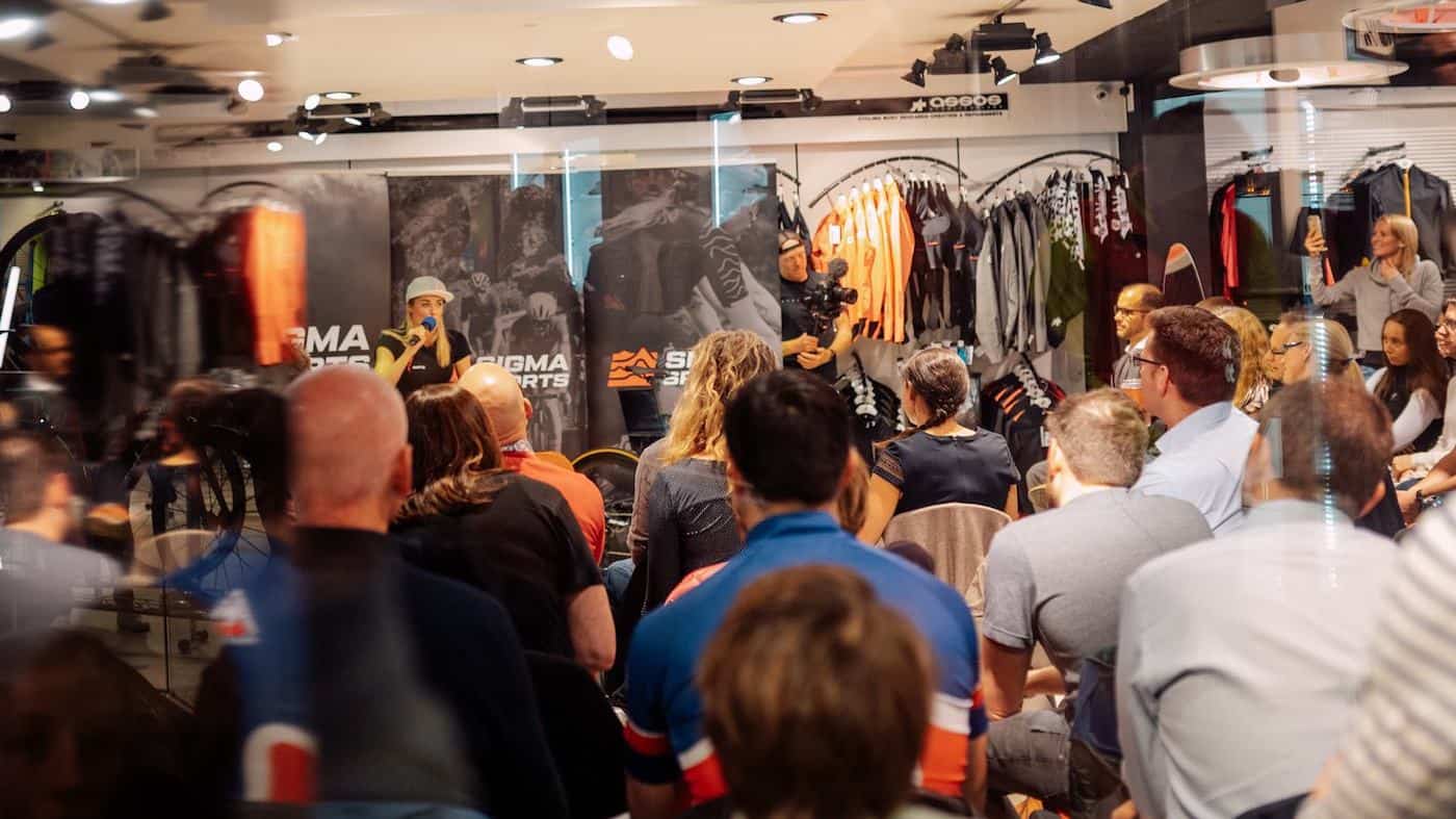 Lucy Charles at Sigma Sports February 2019