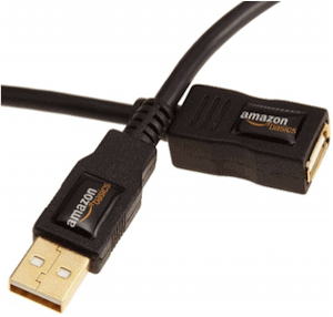 Male to Female USB Extension Cable - Zwift on a budget