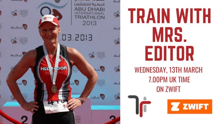 TRI247 Workout Series / Zwift / Lesley Levison