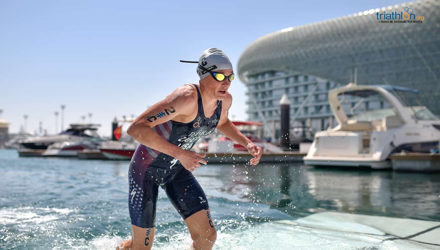 Abu Dhabi ITU World Triathlon Mixed Relay Series 2019 - Katie Zaferes