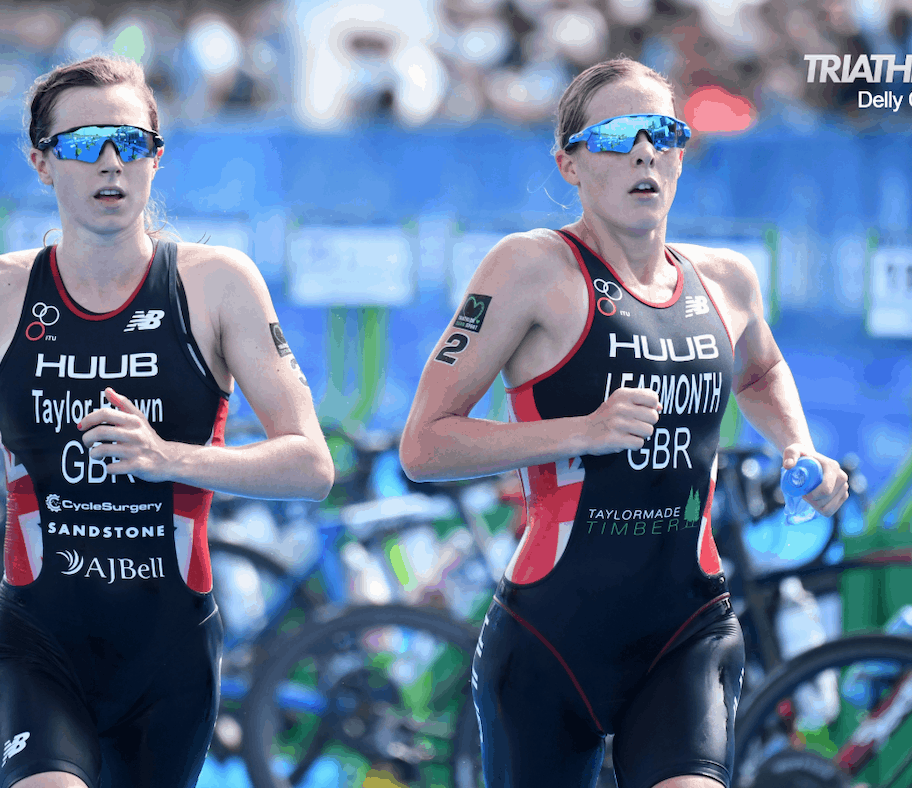 Jessica Learmonth Georgia Taylor-Brown / Tokyo 2019 ITU World Triathlon Olympic Qualification Event
