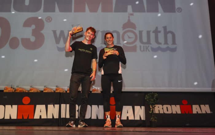 IRONMAN 70.3 Weymouth 2019 - George Goodwin / India Lee