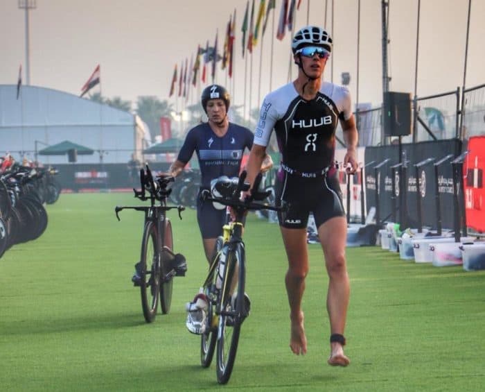 IRONMAN 70.3 Dubai 2020 - Helen Jenkins / Pamella Oliveira