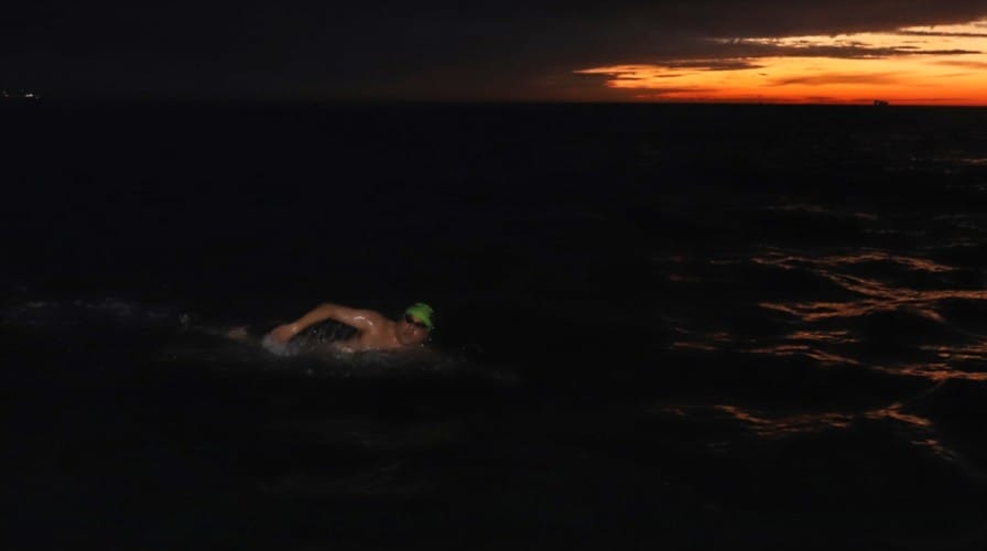 Robbie MacNab - Channel Swim