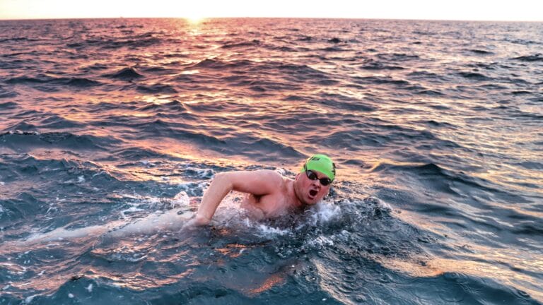 Robbie MacNab - Channel Swim