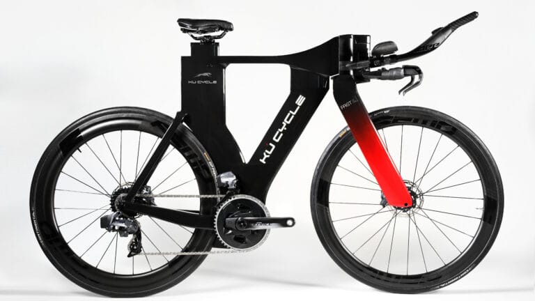 Kú Cycle brand and the Kú TF1 triathlon bike