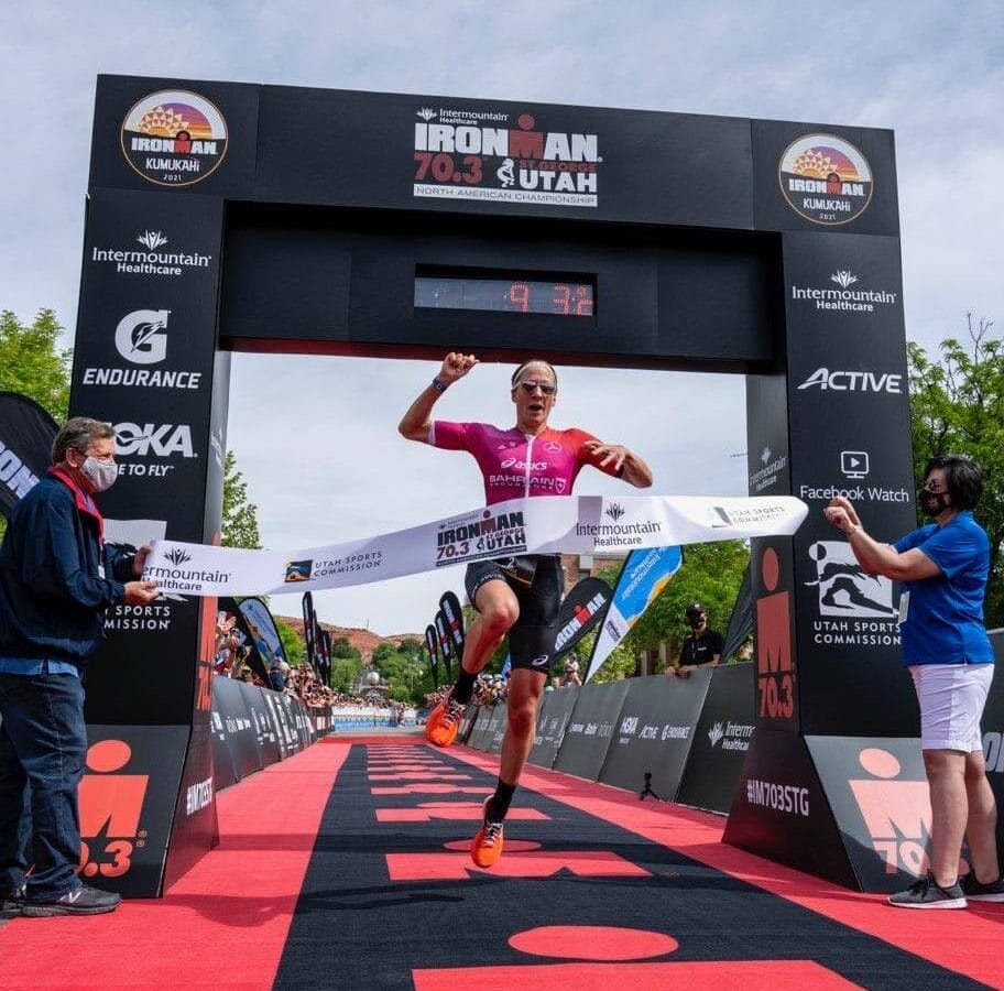 Daniela Ryf IRONMAN 70.3 St. George 2021