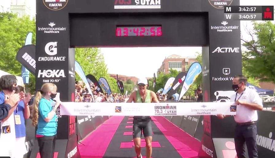 Lionel Sanders IRONMAN 70.3 St. George 2021