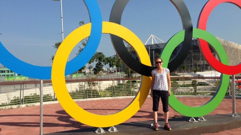 Helen Murray . Inside Tri Show