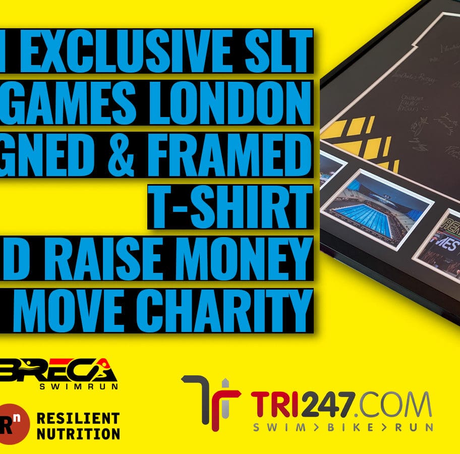 SLT Arena Games London signed / framed t-shirt