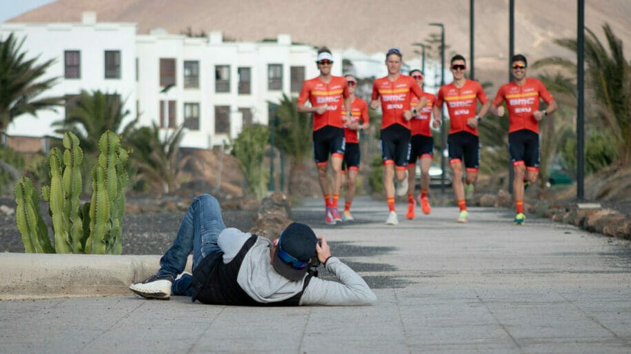 BMC Pro Triathlon Team powered by 2XU - James Mitchell photoshoot