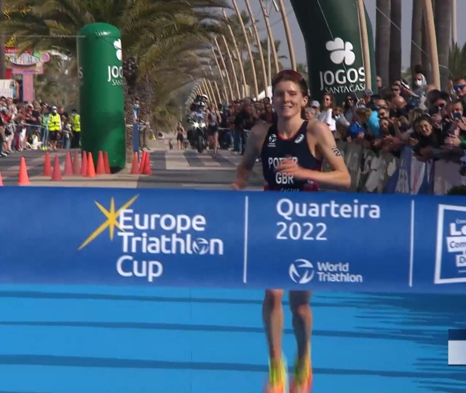 Beth Potter / Europe Triathlon Cup Quarteira 2022