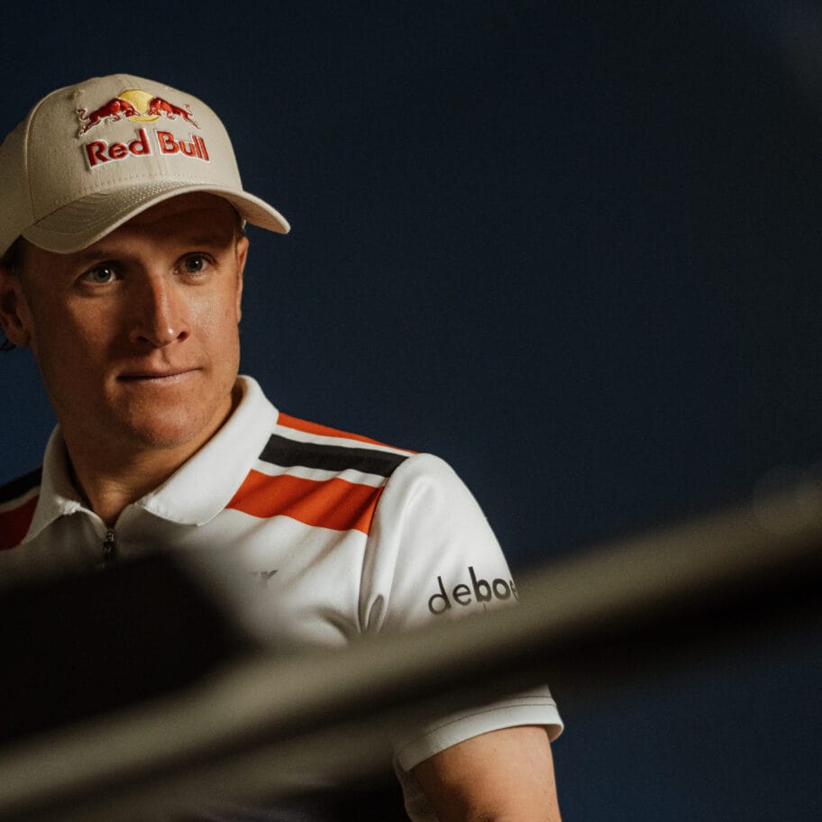 Kristian Blummenfelt in Red Bull cap