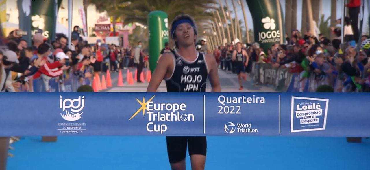 Takumi Hojo Europe Triathlon Cup Quarteira 2022