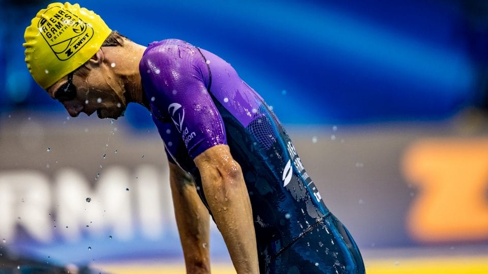 Justus Nieschlag Arena Games Triathlon London 2022 Swim