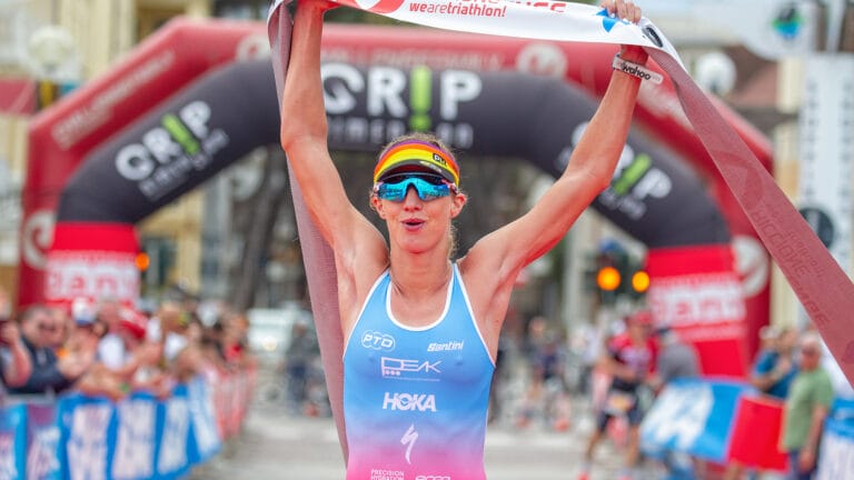 Emma Pallant-Browne finish Challenge Riccione 2022