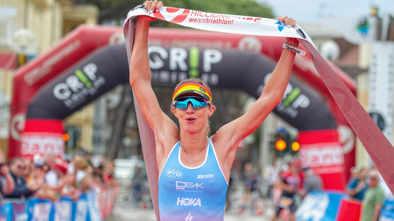 Emma Pallant-Browne finish Challenge Riccione 2022