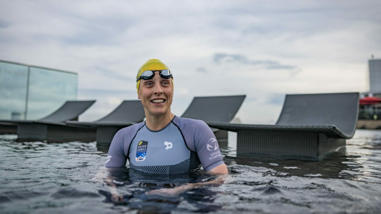 Arena Games Triathlon Finals Singapore - Jess Learmonth