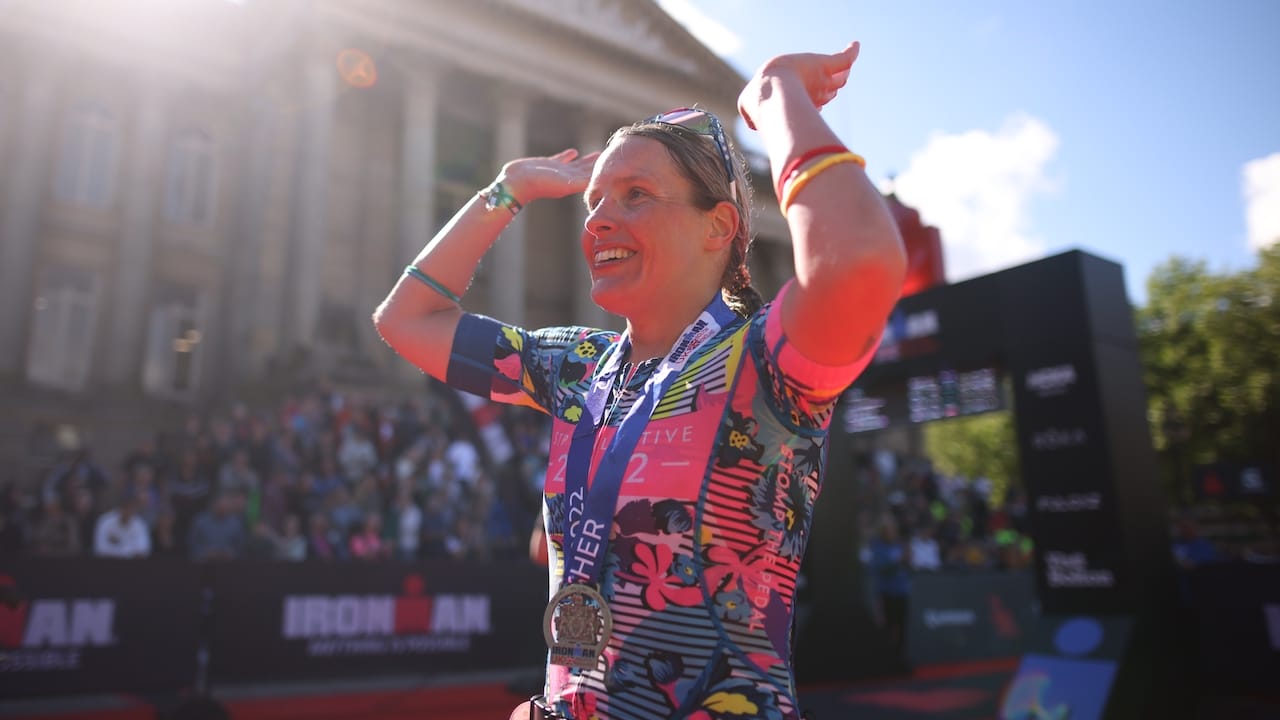 Dee Allen - IRONMAN UK 2022 Bolton winner