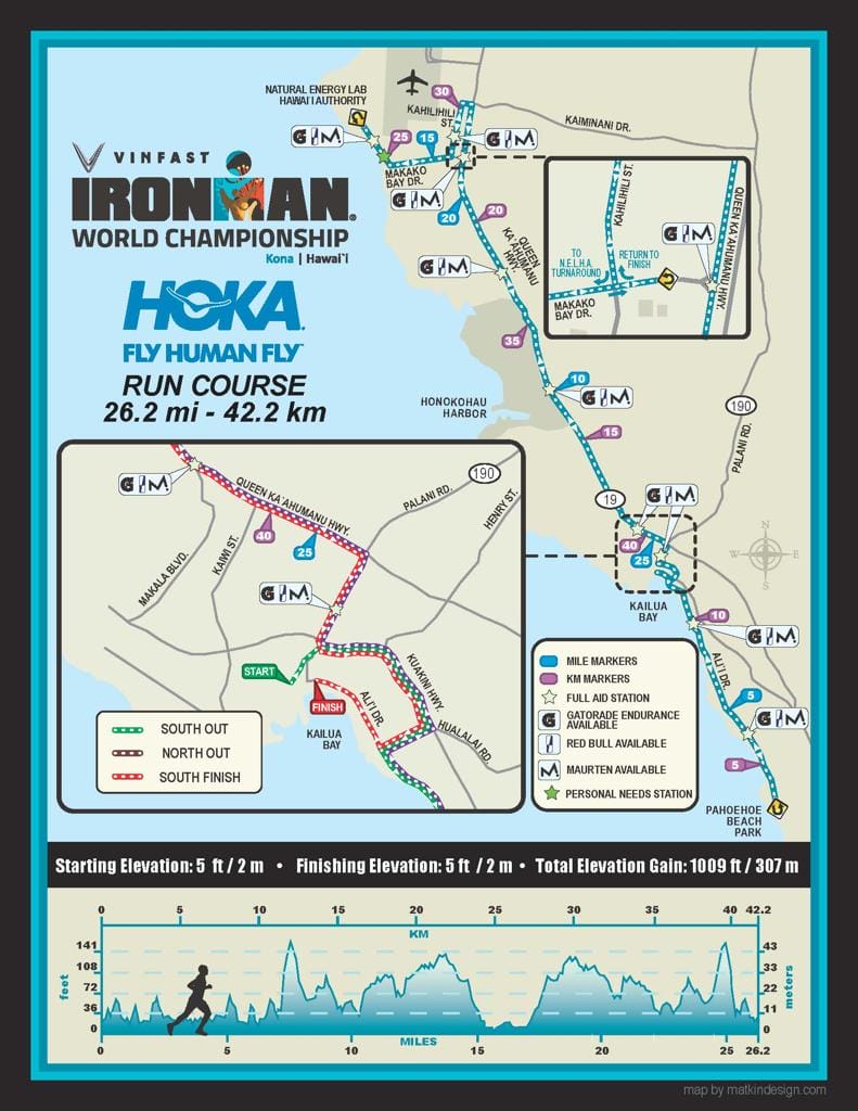 Kona run course credit IRONMAN