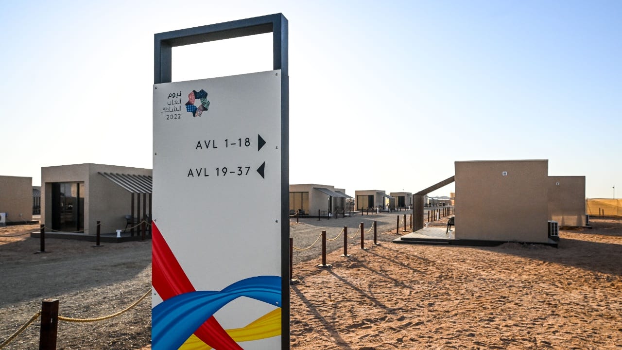 Athletes village NEOM 2022 photo credit SLT