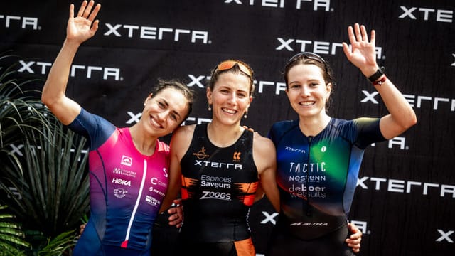 XTERRA Taiwan Women's podium