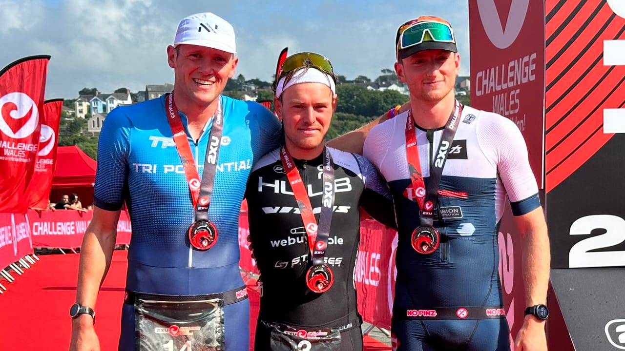 Challenge Wales 2023 Men's Podium