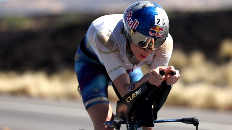 VinFast IRONMAN World Championship 2023 - Lucy Charles-Barclay bike aero