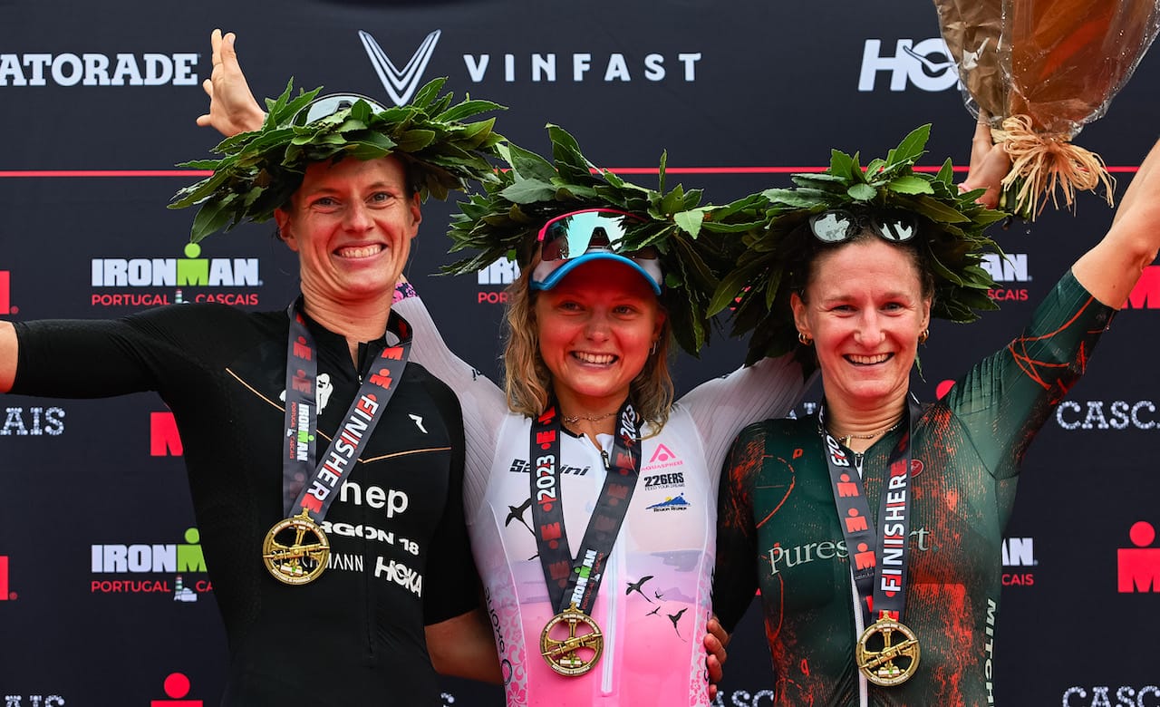 Pro Female podium IRONMAN Portugal Cascais 2023