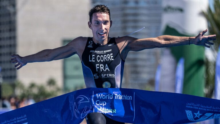 World Triathlon Cup Tangier 2023 Pierre Le Corre