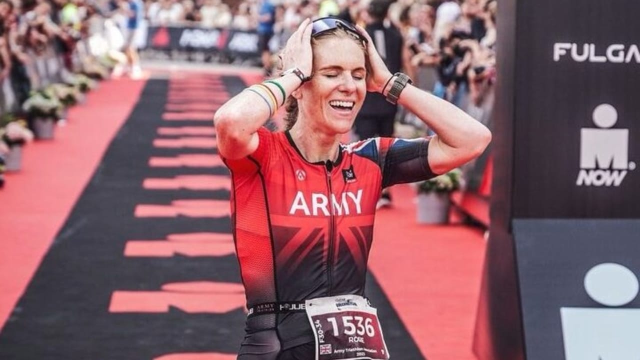 Captain Rosie Wild at IRONMAN Copenhagen