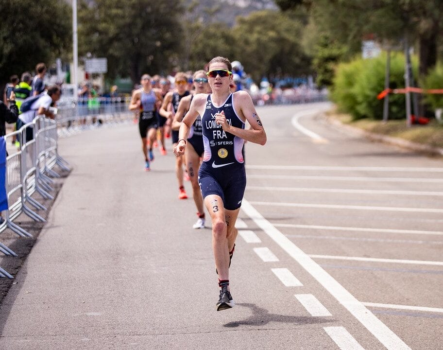WTCS Cagliari 2024 Emma Lombardi early on the run