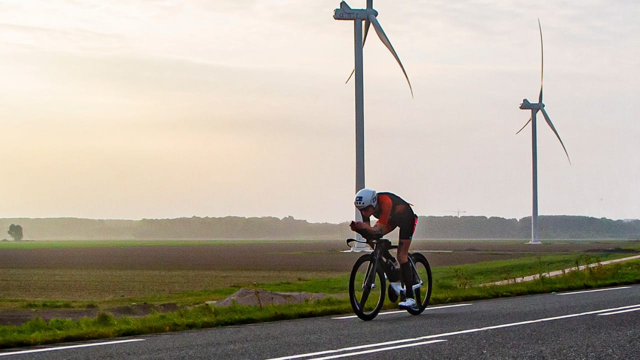 Challenge Almere-Amsterdam long distance triathlon bike course