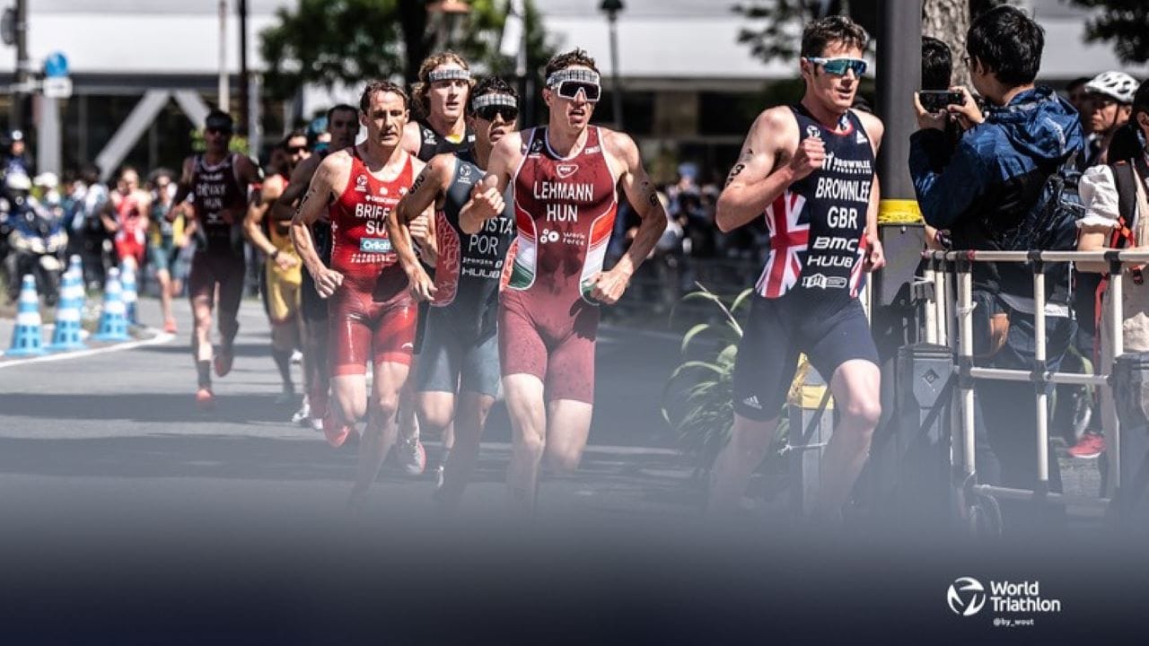 Jonny Brownlee WTCS Yokohama 2023 run