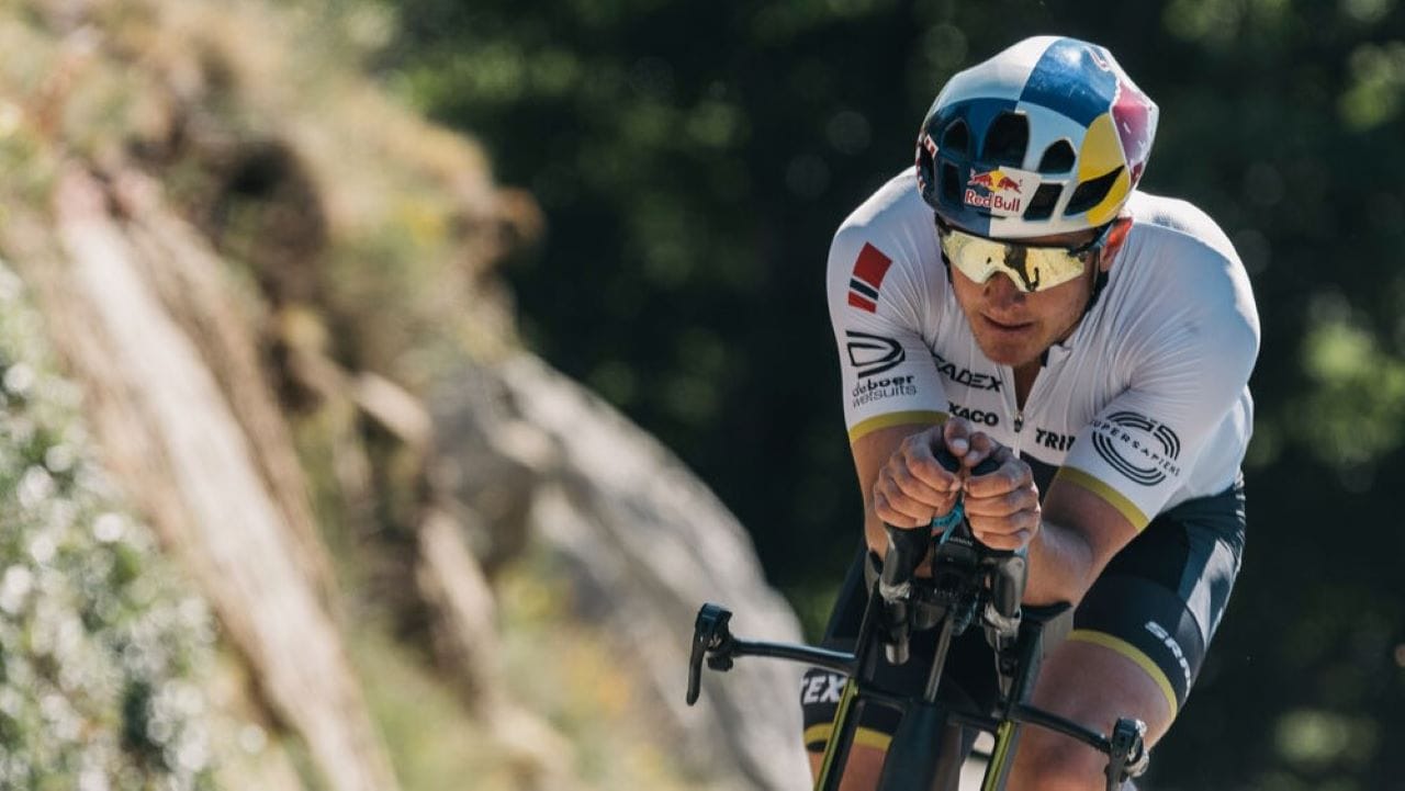 Kristian Blummenfelt bike training (TT bike)